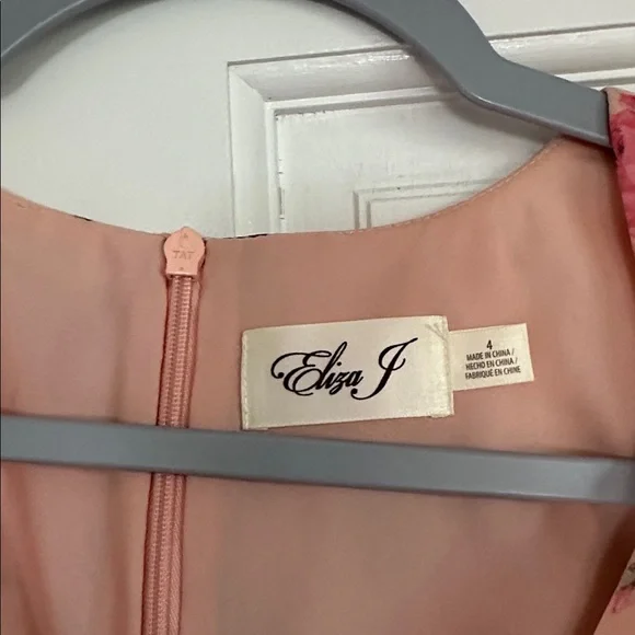 Eliza J Floral High Low Dress size 4 - Picture 4 of 6